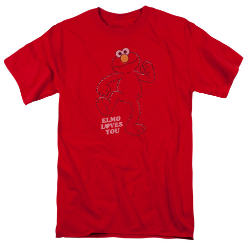 Image for Sesame Street T-Shirt - Elmo Loves You