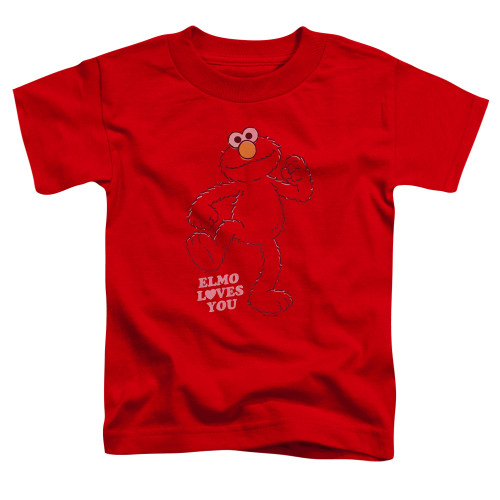 Image for Sesame Street Toddler T-Shirt - Elmo Loves You