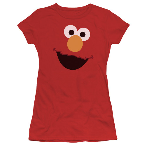 Image for Sesame Street Girls T-Shirt - Elmo Face