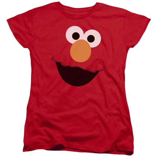 Image for Sesame Street Woman's T-Shirt - Elmo Face