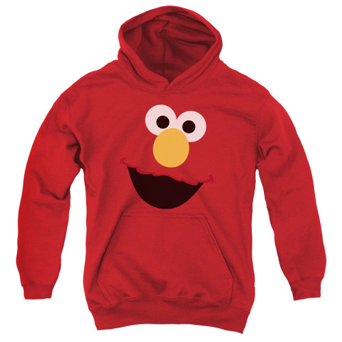 Image for Sesame Street Youth Hoodie - Elmo Face
