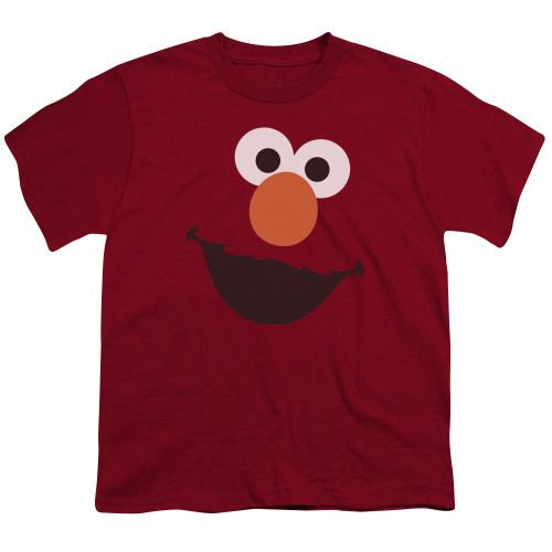 Image for Sesame Street Youth T-Shirt - Elmo Face 2