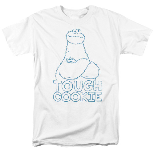 Image for Sesame Street T-Shirt - Tough Cookie on White