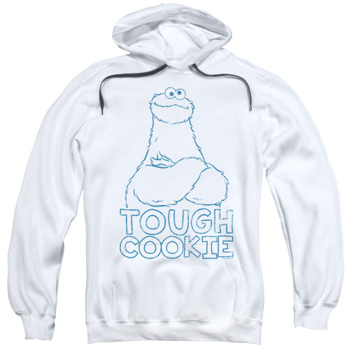 Image for Sesame Street Hoodie - Tough Cookie on White