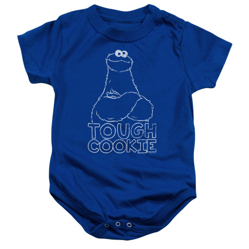 Image for Sesame Street Baby Creeper - Tough Cookie on Blue