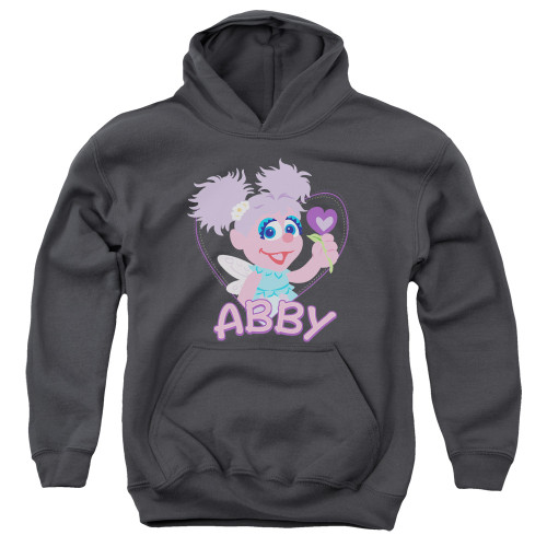 Image for Sesame Street Youth Hoodie - Flat Abby