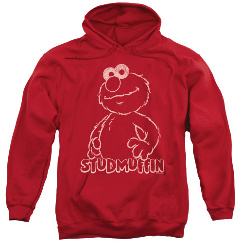 Image for Sesame Street Hoodie - Studmuffin on Red