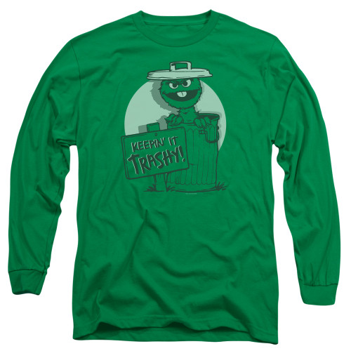 Image for Sesame Street Long Sleeve T-Shirt - Keepin' It Trashy