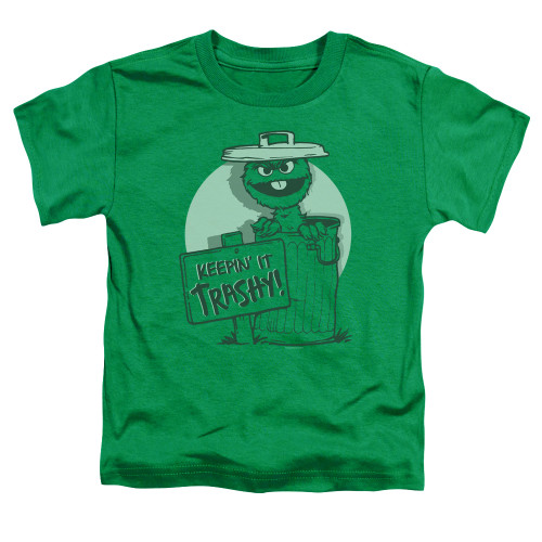 Image for Sesame Street Toddler T-Shirt - Keepin' It Trashy