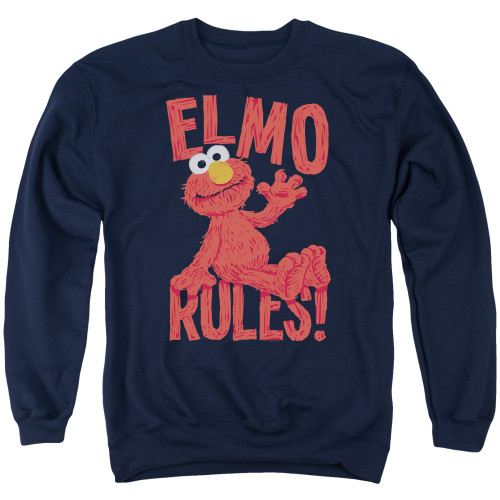 Image for Sesame Street Crewneck - Elmo Rules