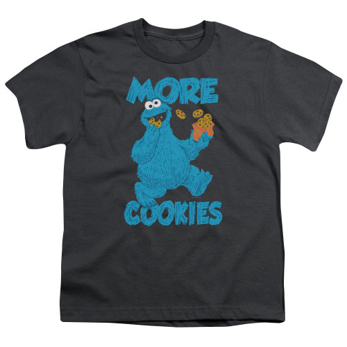 Image for Sesame Street Youth T-Shirt - More Cookies