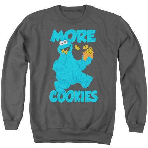 Image for Sesame Street Crewneck - More Cookies