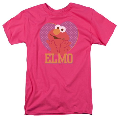 Image for Sesame Street T-Shirt - Patterned Elmo Heart