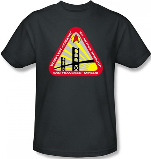 Image Closeup for Star Trek T-Shirt - Starfleet Academy