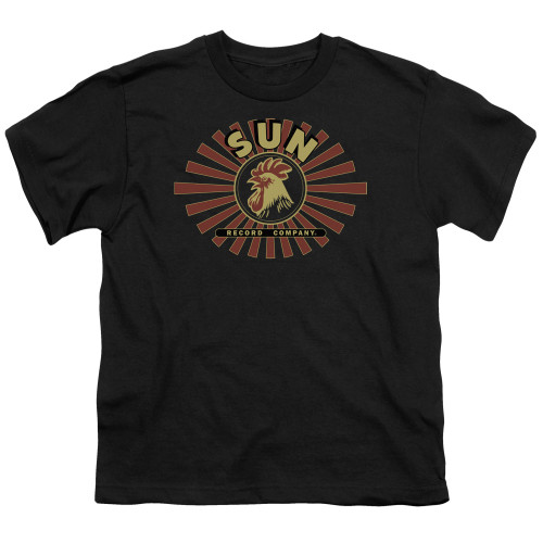 Image for Sun Records Youth T-Shirt - Sun Ray Rooster