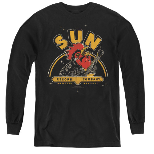 Image for Sun Records Youth Long Sleeve T-Shirt - Rocking Rooster