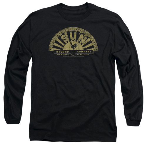 Image for Sun Records Long Sleeve T-Shirt - Tattered Logo