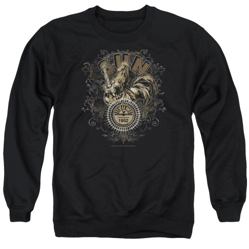 Image for Sun Records Crewneck - Scroll Around Rooster