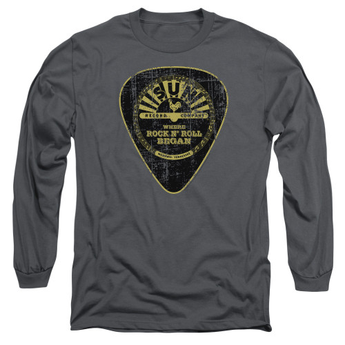 Image for Sun Records Long Sleeve T-Shirt - Guitar Pick