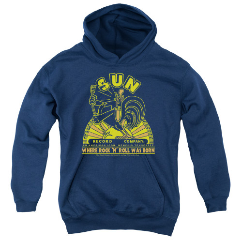 Image for Sun Records Youth Hoodie - Rooster