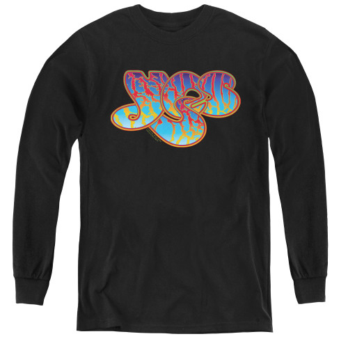 Image for Yes Youth Long Sleeve T-Shirt - Yes Logo