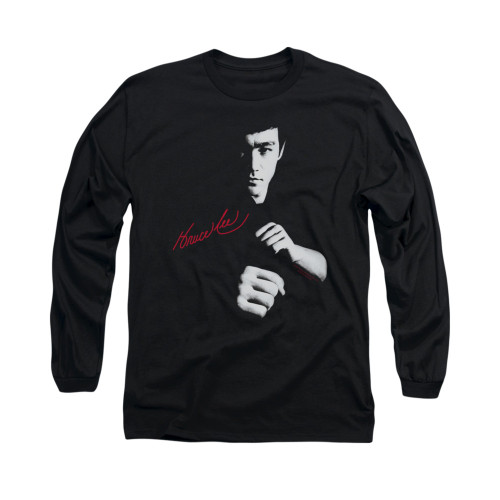 Bruce Lee Long Sleeve T-Shirt - The Dragon Awaits