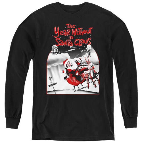 Image for The Year Without Santa Youth Long Sleeve T-Shirt - Poster