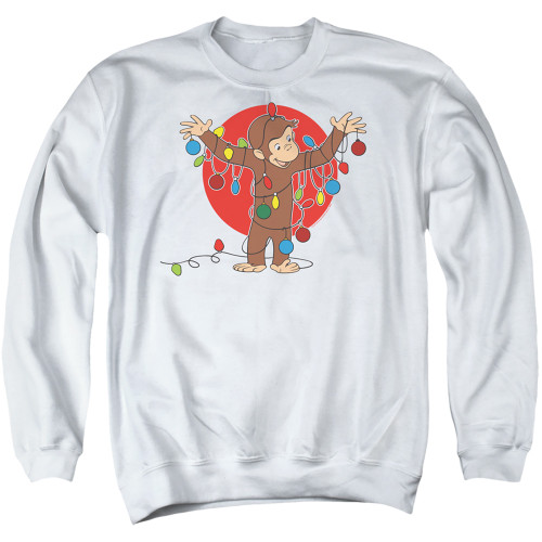 Image for Curious George Crewneck - Lights