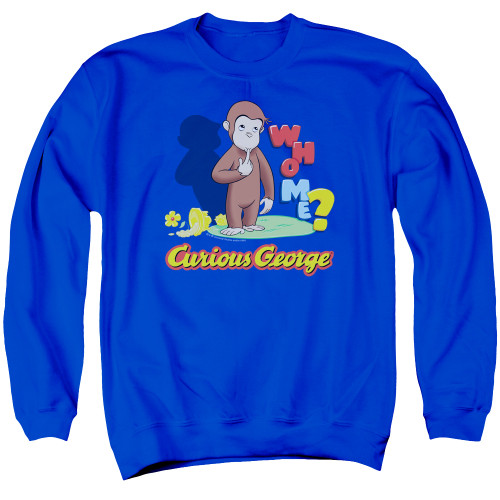 Image for Curious George Crewneck - Who Me?
