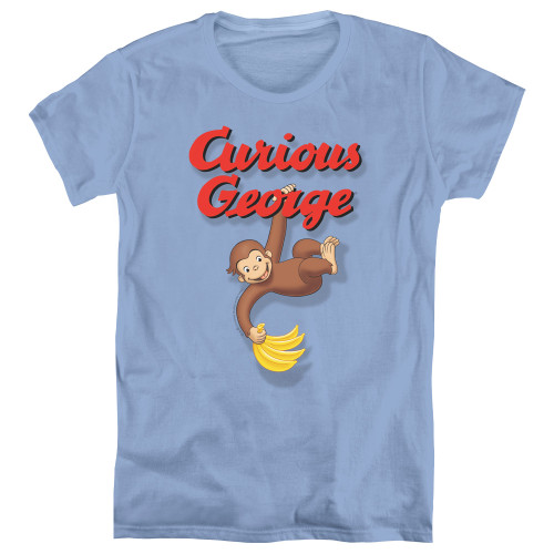 Image for Curious George Woman's T-Shirt - Hangin' Out
