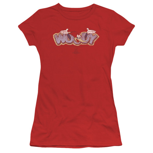 Image for Woody Woodpecker Girls T-Shirt - Sketchy Bird