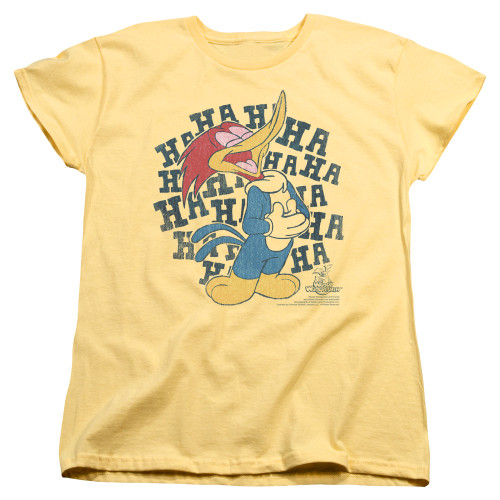 Image for Woody Woodpecker Woman's T-Shirt - Laugh It Up