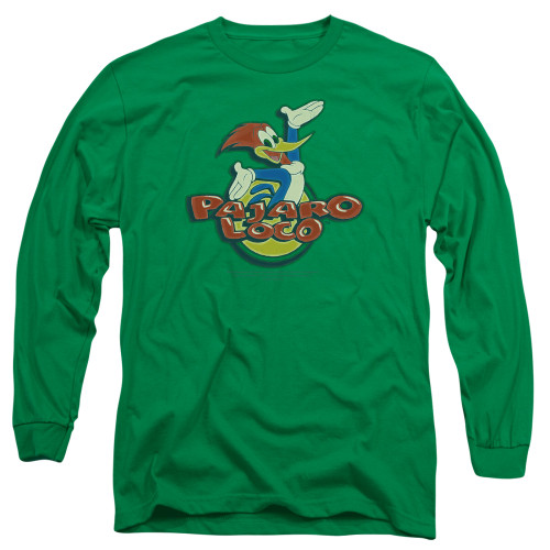 Image for Woody Woodpecker Long Sleeve T-Shirt - Loco