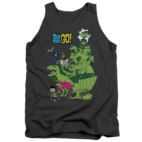 Image for Teen Titans Go! Tank Top - Beast Boy Stack