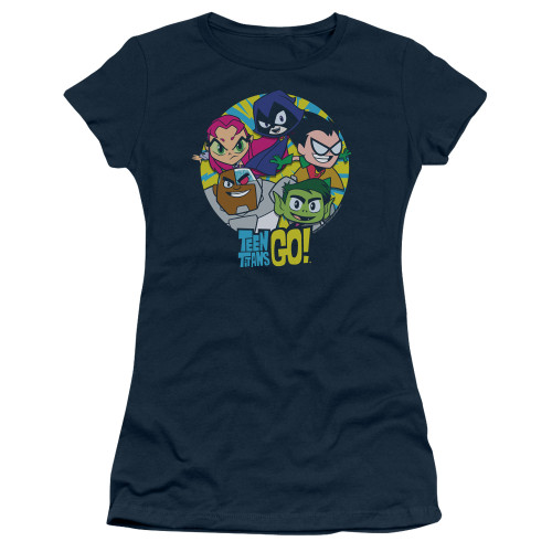 Image for Teen Titans Go! Girls T-Shirt - Go Go Group