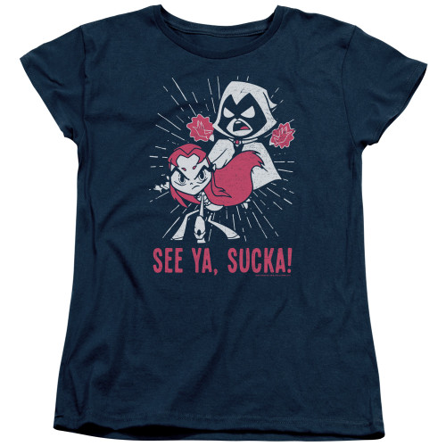 Image for Teen Titans Go! Woman's T-Shirt - Suckas
