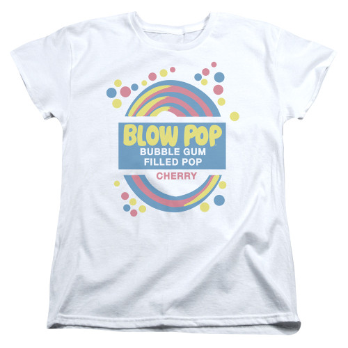 Image for Tootsie Roll Woman's T-Shirt - Blow Pop Label