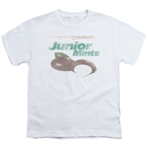 Image for Tootsie Roll Youth T-Shirt - Junior Mints Logo