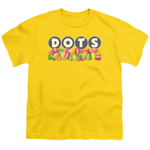 Image for Tootsie Roll Youth T-Shirt - Dots Logo