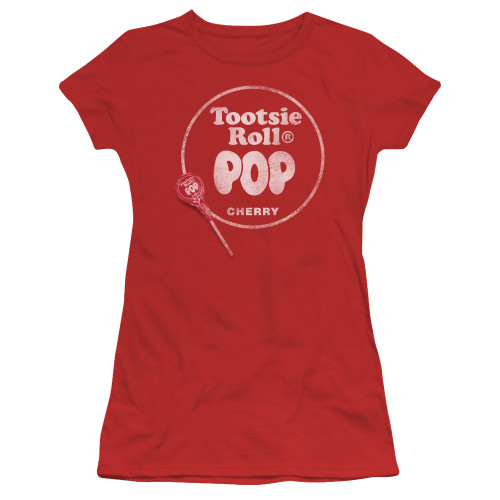 Image for Tootsie Roll Girls T-Shirt - Tootsie Roll Pop Logo