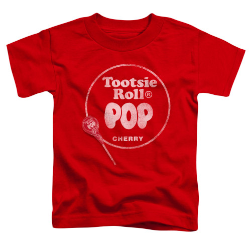 Image for Tootsie Roll Toddler T-Shirt - Tootsie Roll Pop Logo