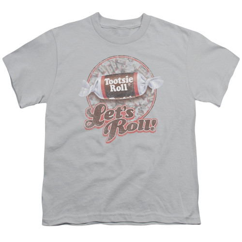 Image for Tootsie Roll Youth T-Shirt - Let's Roll!