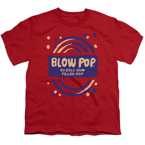 Image for Tootsie Roll Youth T-Shirt - Blow Pop Rough