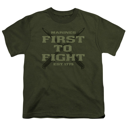 Image for U.S. Marine Corps Youth T-Shirt - First