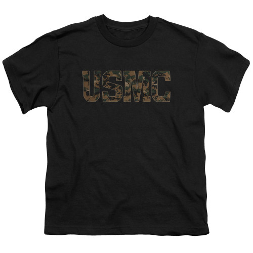 Image for U.S. Marine Corps Youth T-Shirt - USMC Camo Fill