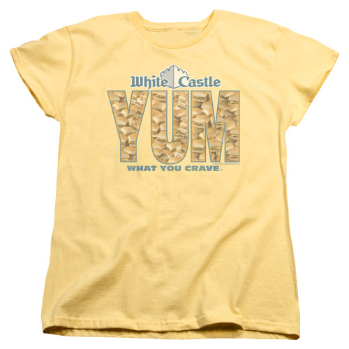 Image for White Castle Woman's T-Shirt - Yum