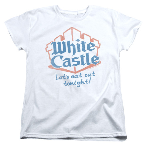 Image for White Castle Woman's T-Shirt - Let's Eat