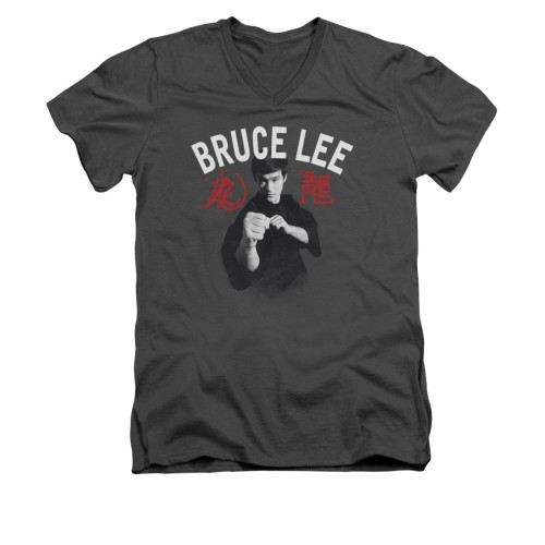 Bruce Lee V-Neck T-Shirt - Ready