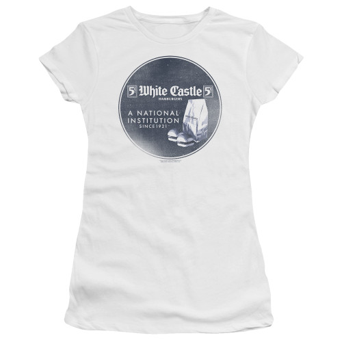 Image for White Castle Girls T-Shirt - National Institution