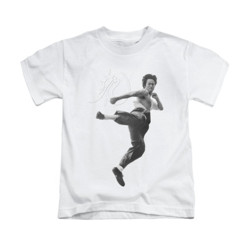 Bruce Lee Kids T-Shirt - Flying Kick